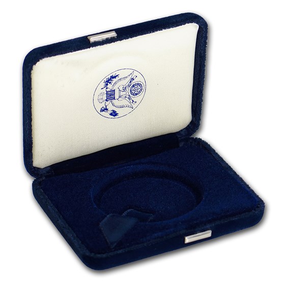 OGP - Silver American Eagle Proof (Empty Dark Blue Box 1994-2000) OGP - Silver American Eagle Proof (Empty Dark Blue Box 1994-2000)